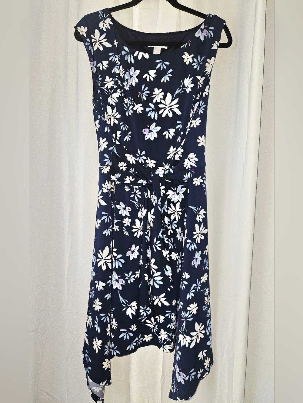 London Times Floral High-Low Dress – Size 14 – Excellent Condition